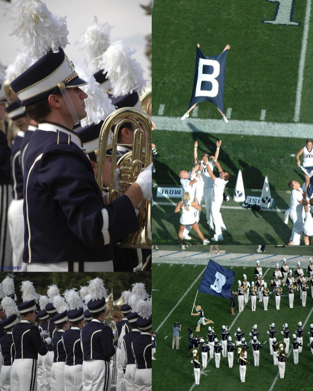 University Football Game | Marching Band | Cheerleaders | Fathering Leadership